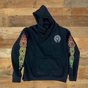 Chrome Hearts Rasta Gradient Pullover Hoodie